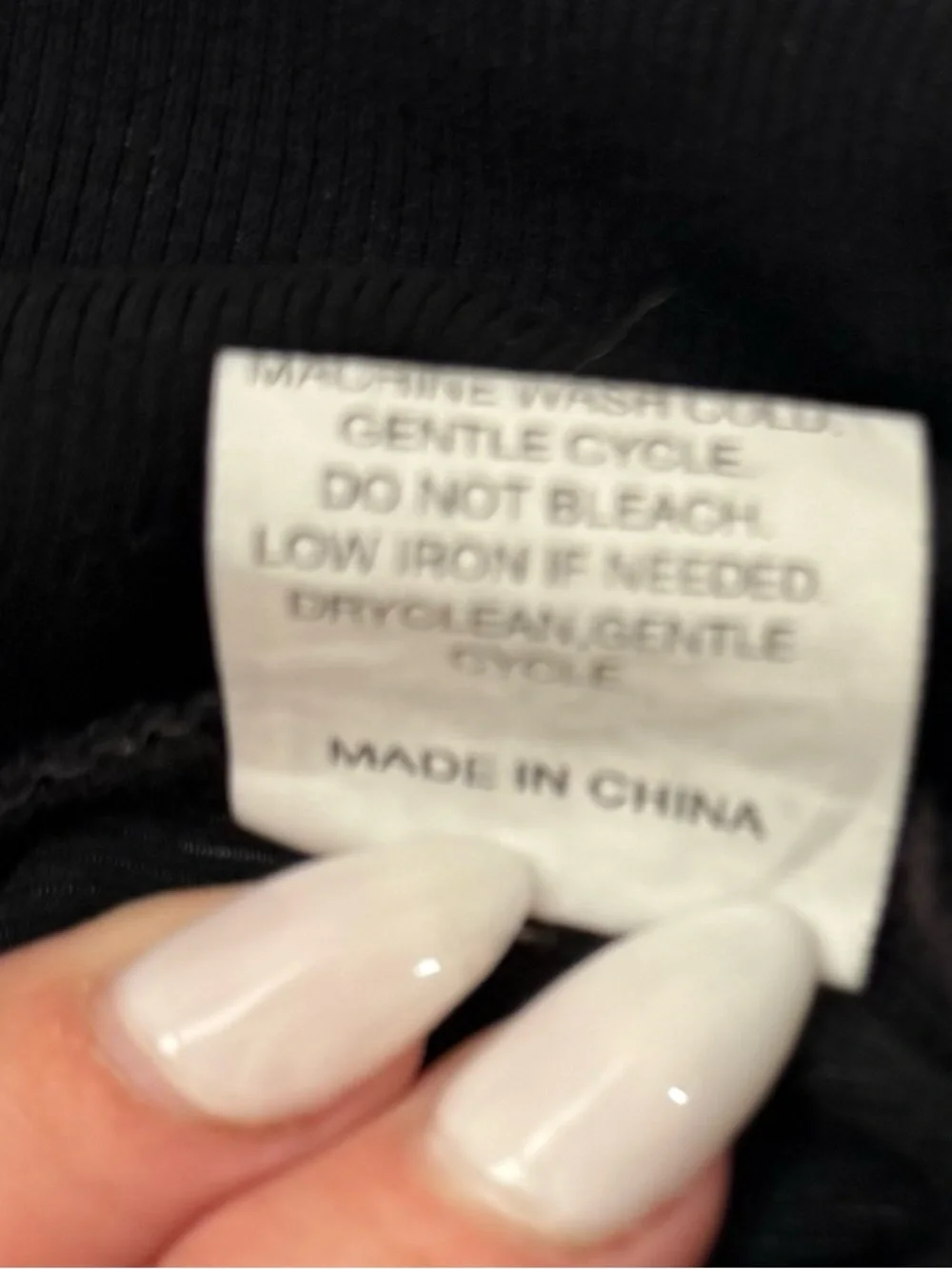 Chaser Oversized Ribbed Set - Black - Picture 9 of 9